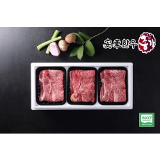 한우 1+등급 냉장 등심 선물세트 1.5kg (등심500g*3)