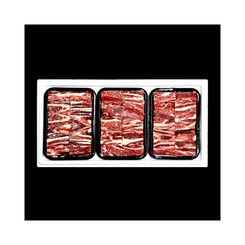 [냉동]명품한우 1등급 찜갈비 세트 2호 2.4kg (800g*3)